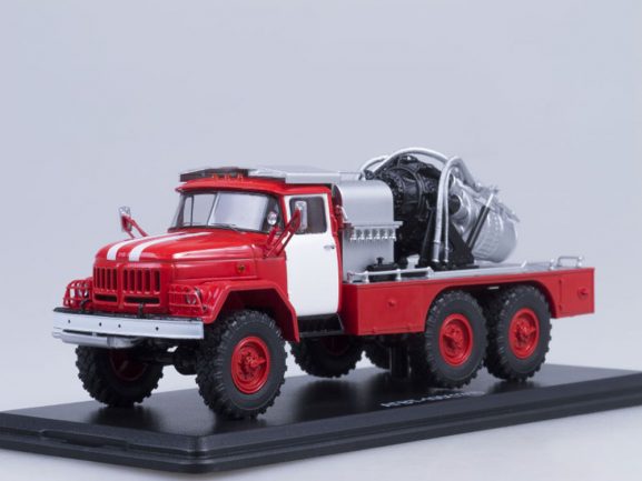 Пожарный автомобиль АГВТ-100 (ЗИЛ-131) без надписей-фото5