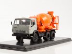 Автобетоносмеситель СБ-92 (КАМАЗ-5511) серый/оранжевый-фото6