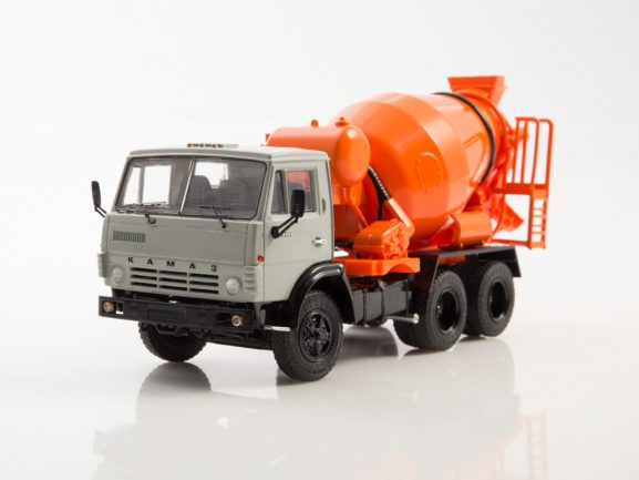 Автобетоносмеситель СБ-92 (КАМАЗ-5511) серый/оранжевый-фото9