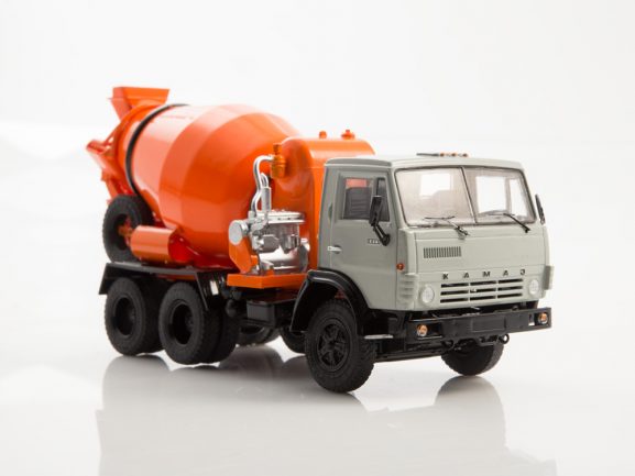 Автобетоносмеситель СБ-92 (КАМАЗ-5511) серый/оранжевый-фото10