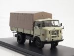 Грузовик IFA W50L бортовой с тентом (серый)-фото4