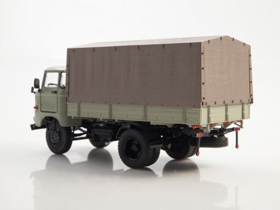 Грузовик IFA W50L бортовой с тентом (серый)-фото8