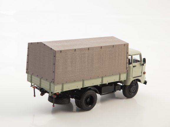 Грузовик IFA W50L бортовой с тентом (серый)-фото12