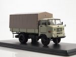 Грузовик IFA W50L бортовой с тентом (серый)-фото3