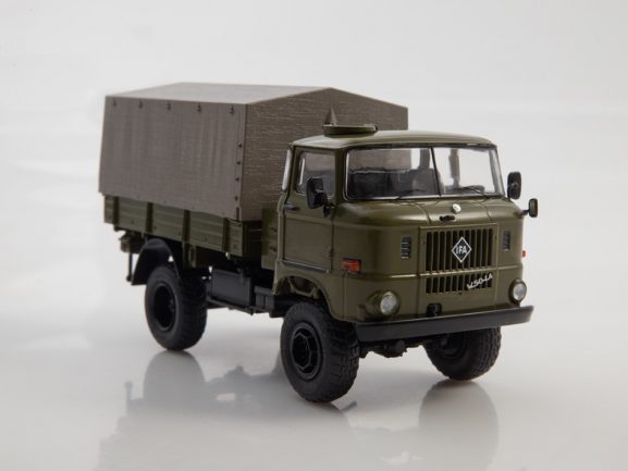 Грузовик IFA W50LA 4x4 бортовой с тентом-фото8