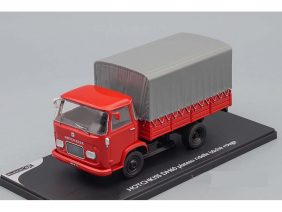 Грузовик Hotchkiss DH60 1959 бортовой с тентом (красный)-фото1