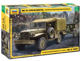 Американский армейский автомобиль Dodge WC-51 Три четверти-фото1