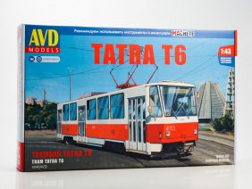 Трамвай Tatra-T6 (AVD Models)-фото1