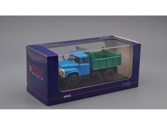 Самосвал ЗИЛ-ММЗ-4502 ранний (голубой)-фото7