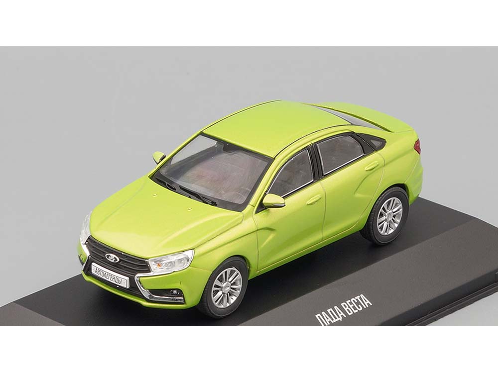 Купить масштабную модель автомобиля LADA Vesta (Автолегенды. Новая эпоха №1), масштаб 1:43 (DeAgostini)-фото1 Автомобиль LADA Vesta (Автолегенды. Новая эпоха №1)-фото1