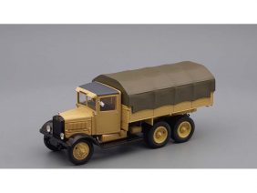 Грузовик ЯГ-10Д НАТИ бортовой с тентом (песочный)-фото1