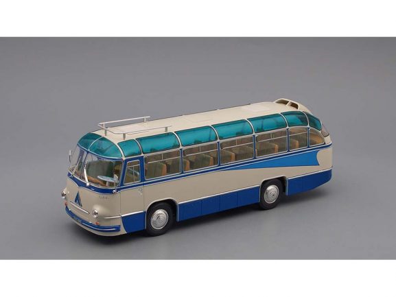 Автобус ЛАЗ-695Б Стрела 1958 (белый/синий)-фото3