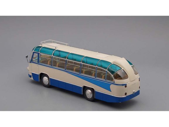 Автобус ЛАЗ-695Б Стрела 1958 (белый/синий)-фото2