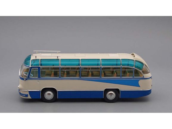 Автобус ЛАЗ-695Б Стрела 1958 (белый/синий)-фото5
