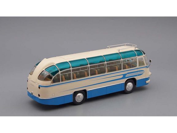 Автобус ЛАЗ-695Б Комета 1958 (белый/голубой)-фото4