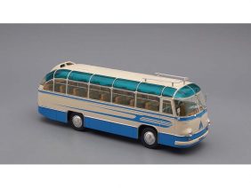 Автобус ЛАЗ-695Б Комета 1958 (белый/голубой)-фото1