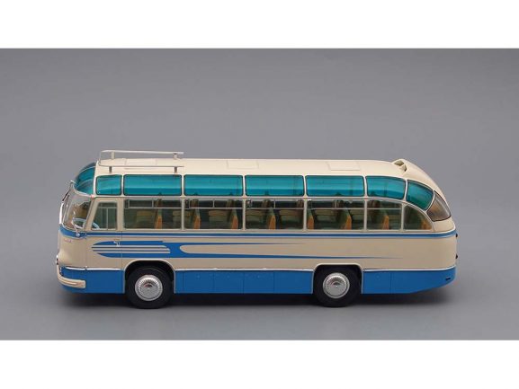 Автобус ЛАЗ-695Б Комета 1958 (белый/голубой)-фото5