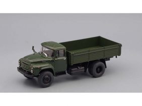 Грузовик ЗИЛ-130-76 бортовой поздний (защитный зелёный)-фото1