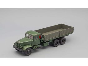 Грузовик КрАЗ-219Б бортовой (1963-1966) (зеленый)-фото1