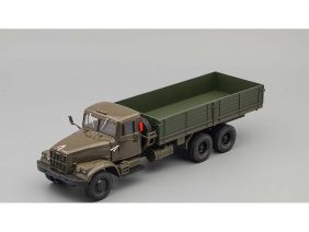 Грузовик КрАЗ-257Б бортовой (1969-1977) (хаки-зеленый)-фото1
