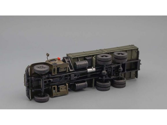 Грузовик КрАЗ-257Б1 бортовой (1987-1994) (оливковый)-фото4