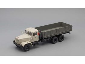 Грузовик КрАЗ-257Б1 бортовой (1987-1994) (серый)-фото1