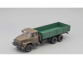 Грузовик КрАЗ-250 бортовой (1977-1989) (серо-зеленый)-фото1