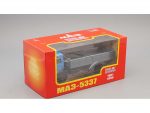 Грузовик МАЗ-5337 бортовой 1991-1999 (голубой/серый)-фото5
