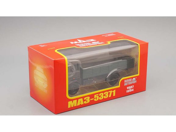 Грузовик МАЗ-5337 бортовой 1987-1994 (хаки/зеленый)-фото5