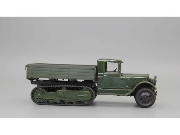 Грузовик ЗИС-22М бортовой (зеленый)-фото7