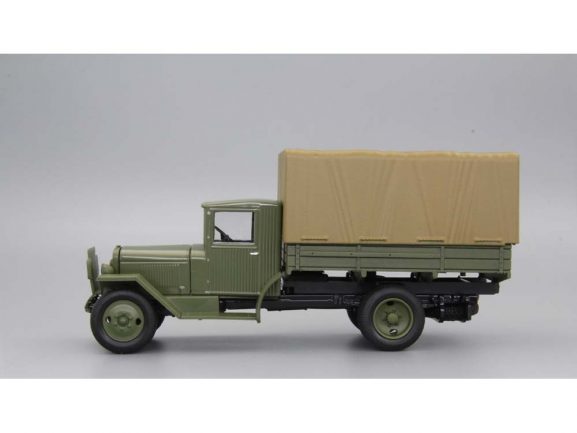 Грузовик ЗИС-42М/5В бортовой с тентом (зеленый)-фото7