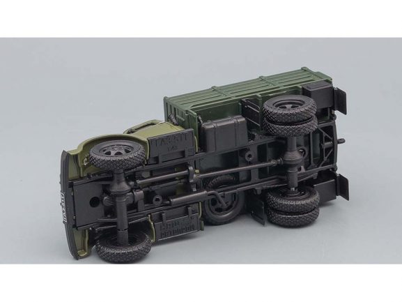 Грузовик ГАЗ-51Т высокий борт (зеленый)-фото4