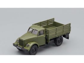 Грузовик ГАЗ-63А высокий борт (хаки матовый)-фото1