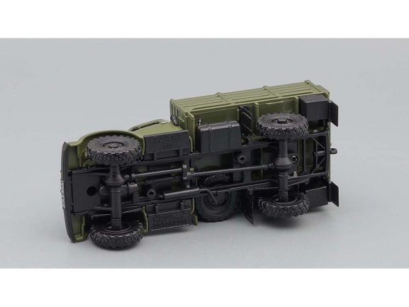Грузовик ГАЗ-63А высокий борт (хаки матовый)-фото3