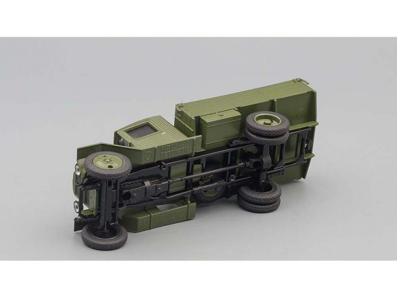 Грузовик ЗИС-5В бортовой (светло-зеленый)-фото4