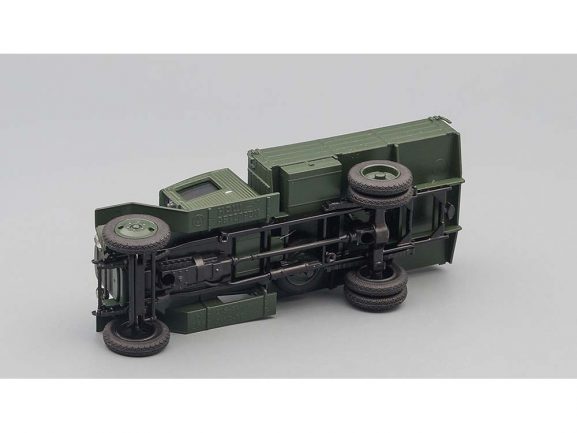 Грузовик ЗИС-5В бортовой (темно-зеленый)-фото4