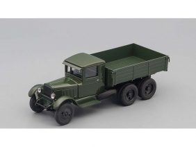Грузовик ЗИС-6 бортовой (темно-зеленый)-фото1
