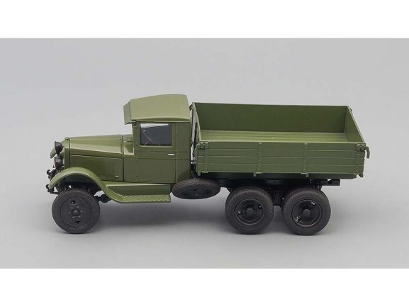 Грузовик ЗИС-36 бортовой (зеленый)-фото3