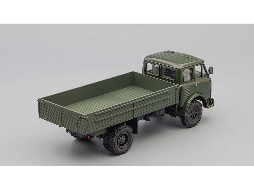 Грузовик МАЗ-500 бортовой (темно-зеленый)-фото2