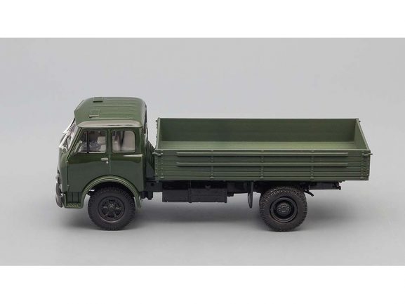 Грузовик МАЗ-500 бортовой (темно-зеленый)-фото3