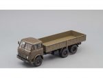 Грузовик МАЗ-516 бортовой 1969-1970 (зеленый/серый)-фото1