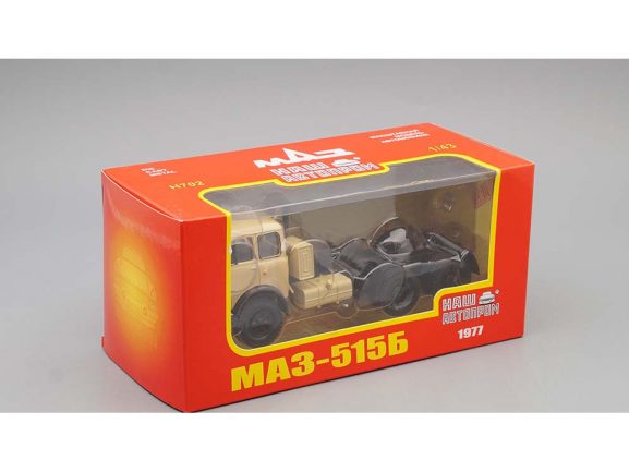 Седельный тягач МАЗ-515Б 1977 (бежевый)-фото5