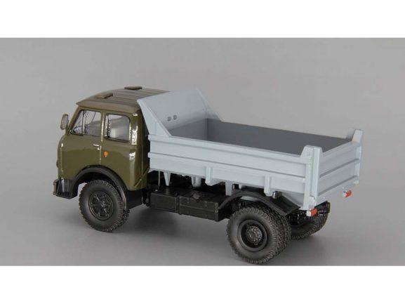 Самосвал МАЗ-503А 1975 (коричневый/серый)-фото4