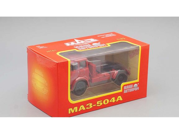 Седельный тягач МАЗ-504А (красный)-фото5