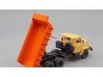 Самосвал КрАЗ-6510 (1985-1994) (бежевый/оранжевый)-фото2