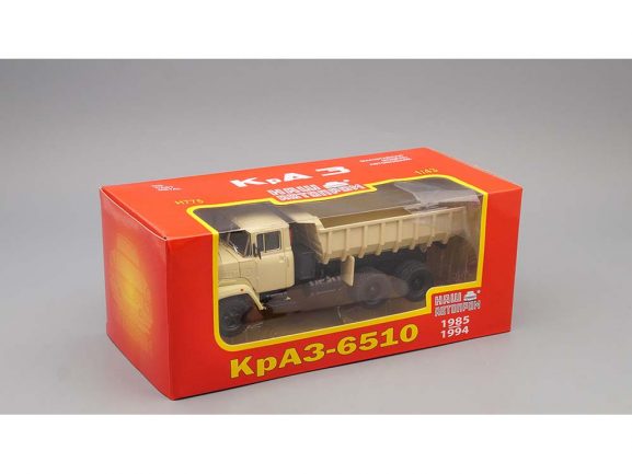 Самосвал КрАЗ-6510 (1985-1994) (бежевый)-фото5