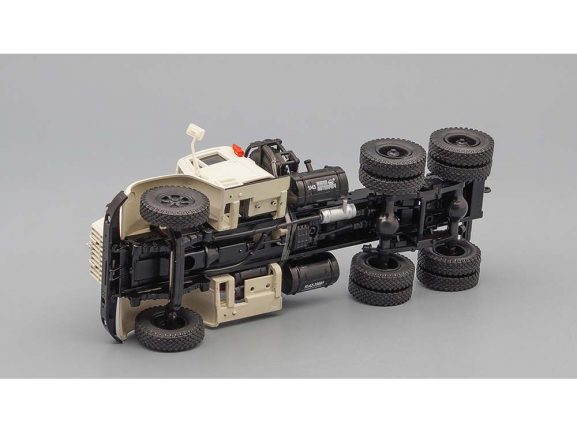 Седельный тягач КрАЗ-258Б1 (1987-1993) (белый)-фото4