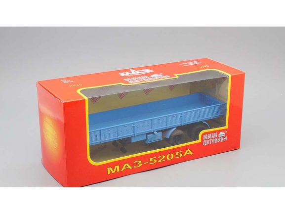 Полуприцеп МАЗ-5205А (синий)-фото5