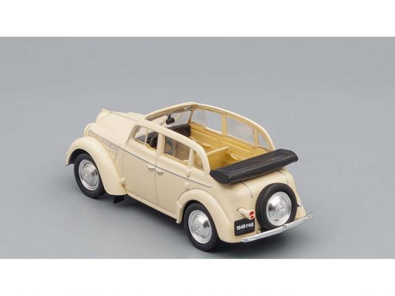 Автомобиль Москвич-400-420А (бежевый)-фото4