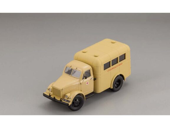 Автомобиль милицейский АМ-3 1970г. (ГАЗ-51) Специальная Медицинская Служба г.Ленинград-фото3